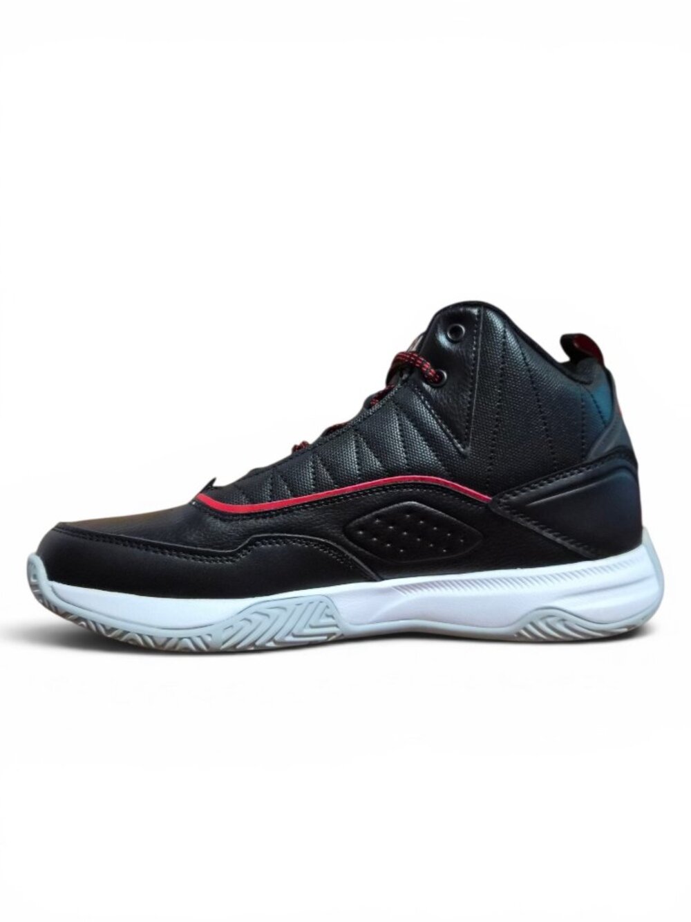 AND1 Mens Athletic Basketball Shoes Streetball High Top Size 7, 10 Lace-up Black - Picture 2 of 8